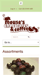 Mobile Screenshot of mouseschocolates.com